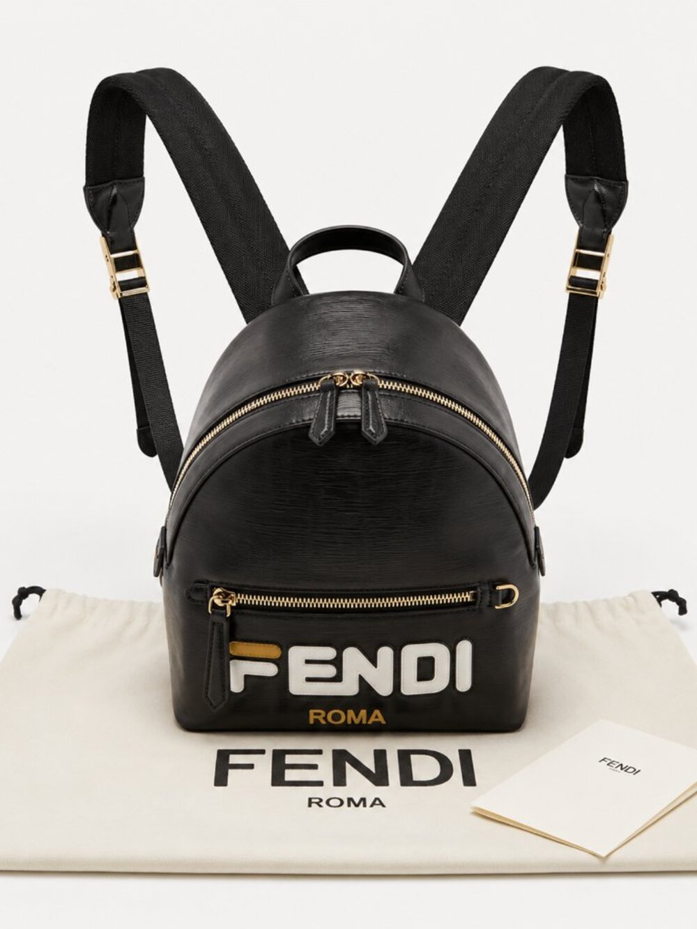 FENDI X FILA Backpack mania logo